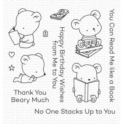 My Favorite Things Clear Stamps - Bookworm Bears